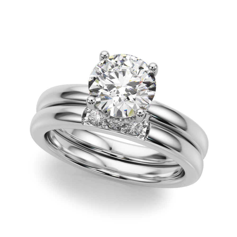 Round Diamond Engagement Ring · 0.92 ct tw