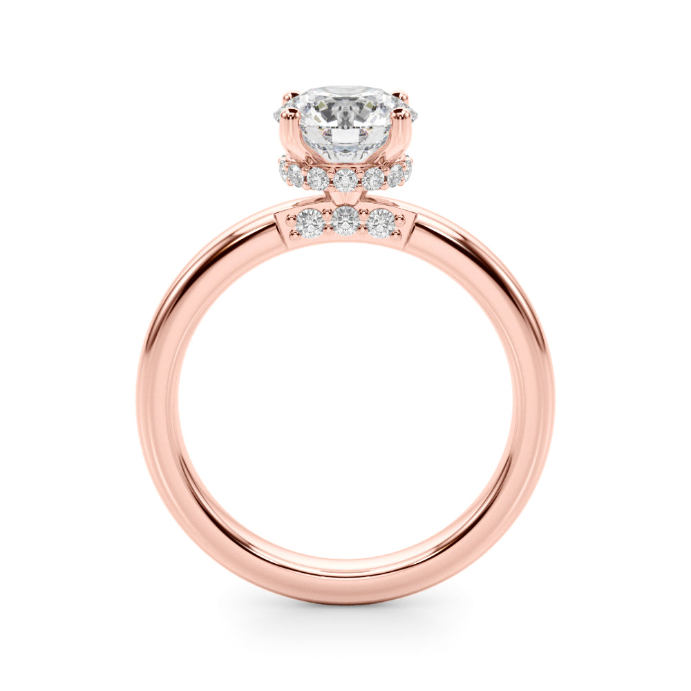 Round Diamond Engagement Ring · 0.92 ct tw