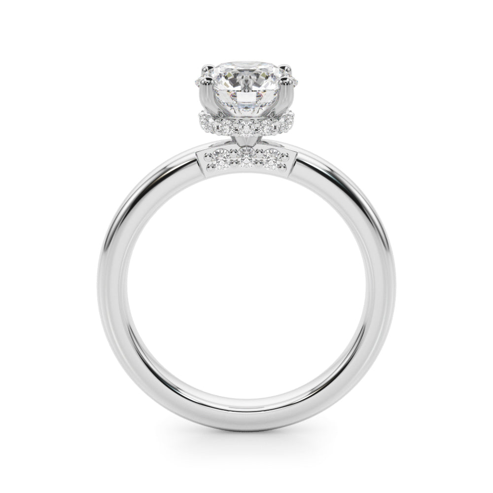 Round Diamond Engagement Ring · 0.92 ct tw