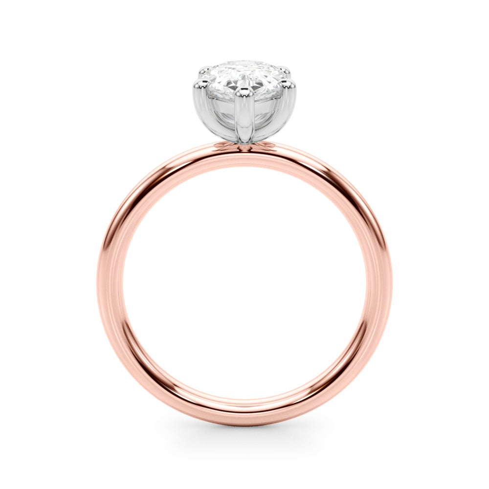 Pear Shape Solitaire Engagement Ring
