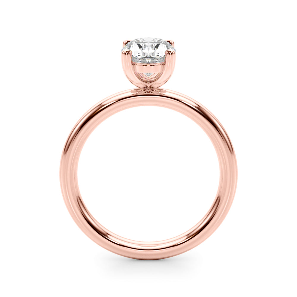 Oval Solitaire Engagement Ring