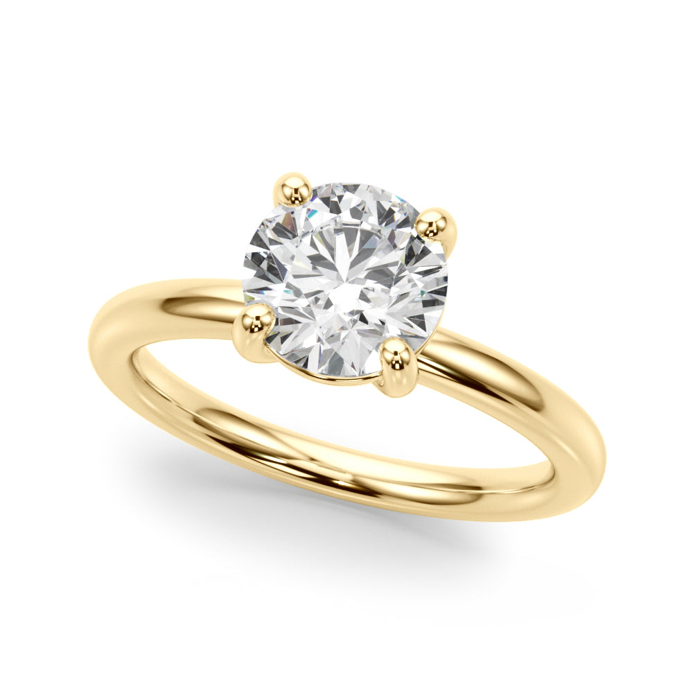 Round Diamond Solitaire Engagement Ring · 0.50 ct tw