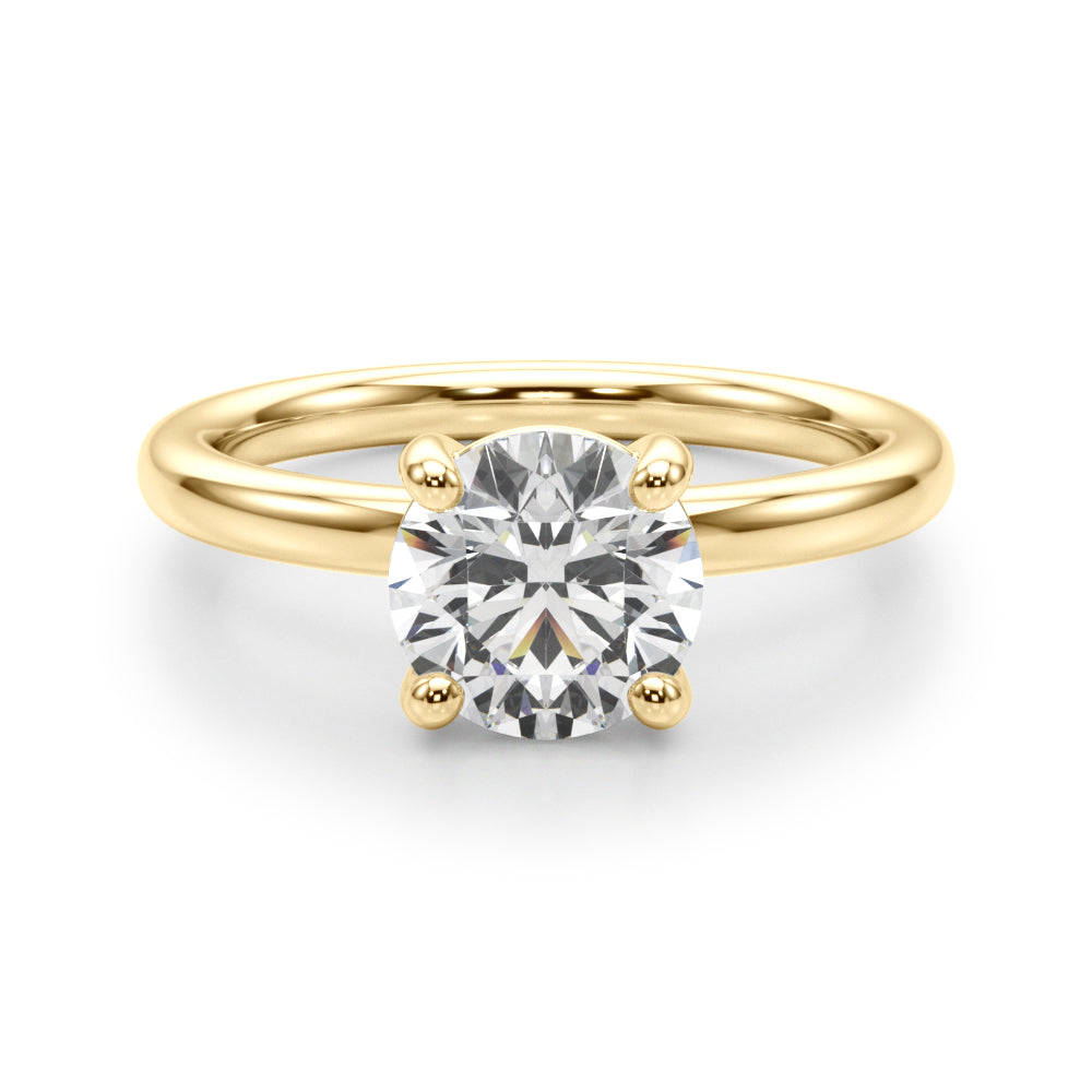 Round Diamond Solitaire Engagement Ring · 0.50 ct tw
