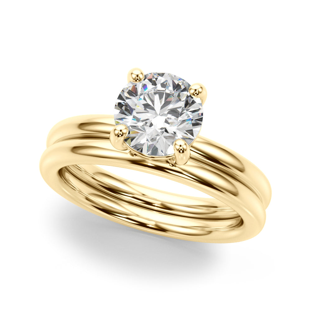 Round Diamond Solitaire Engagement Ring · 0.50 ct tw