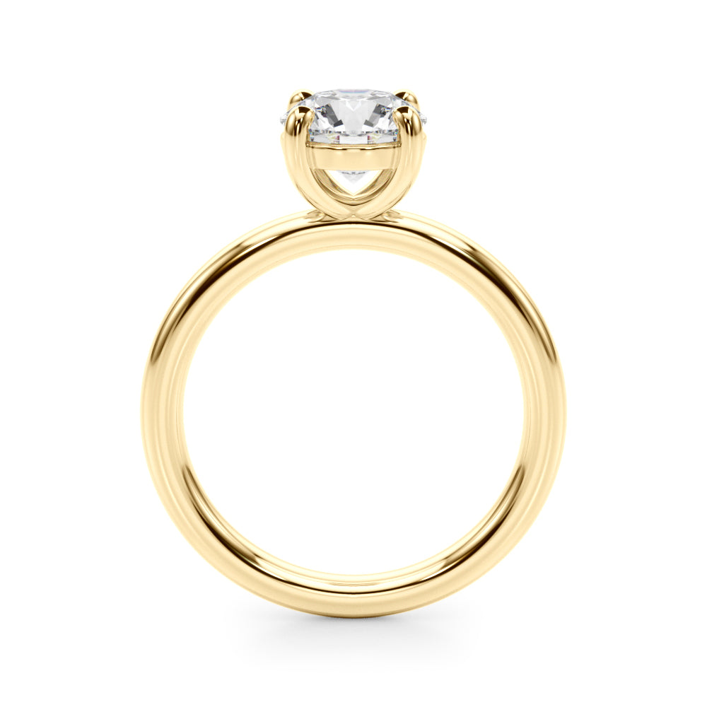 Round Diamond Solitaire Engagement Ring · 0.33 ct tw