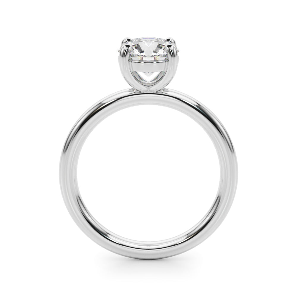 Round Diamond Solitaire Engagement Ring · 0.33 ct tw