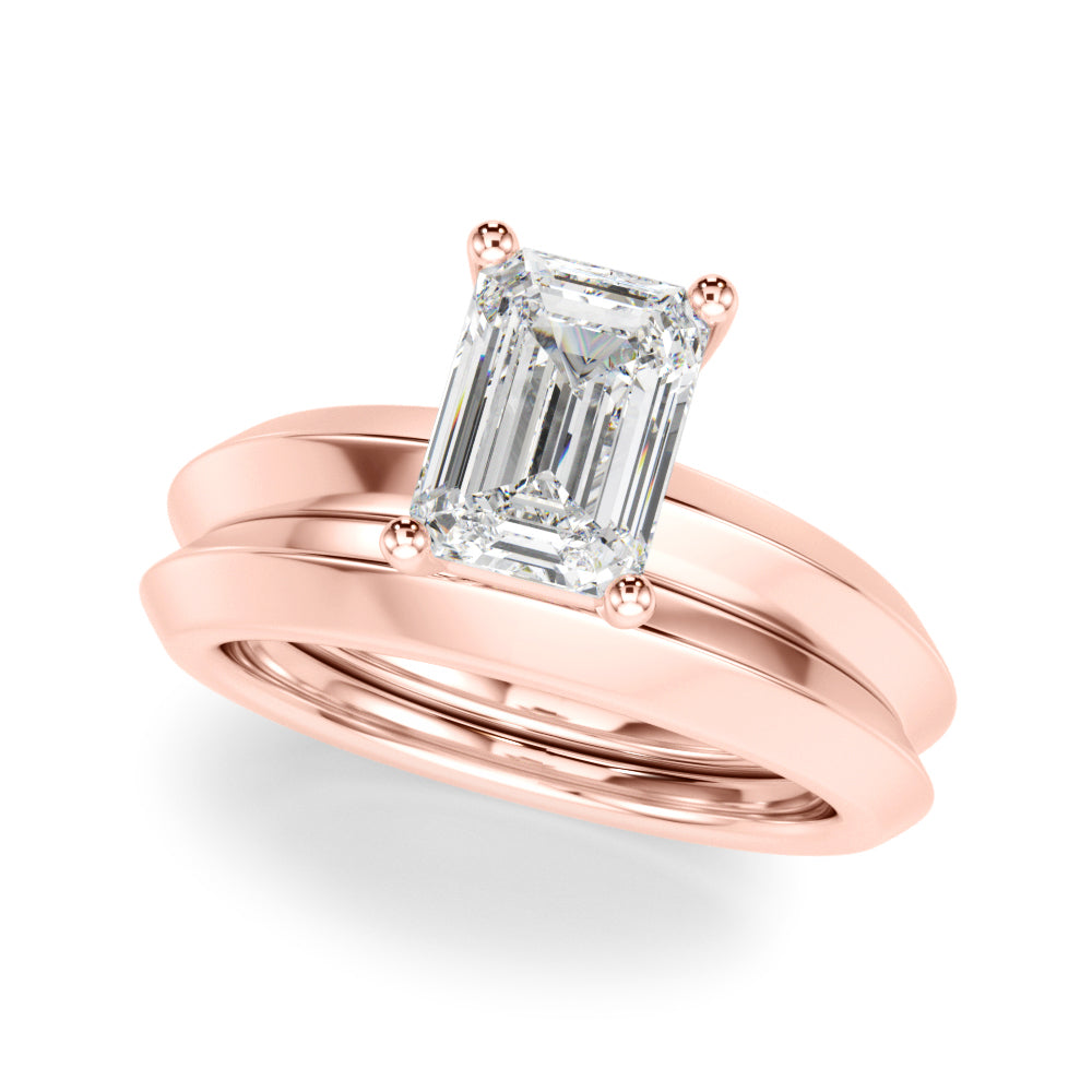 Oval Center Marquise & Round Diamond Engagement Ring · 0.52 ct tw