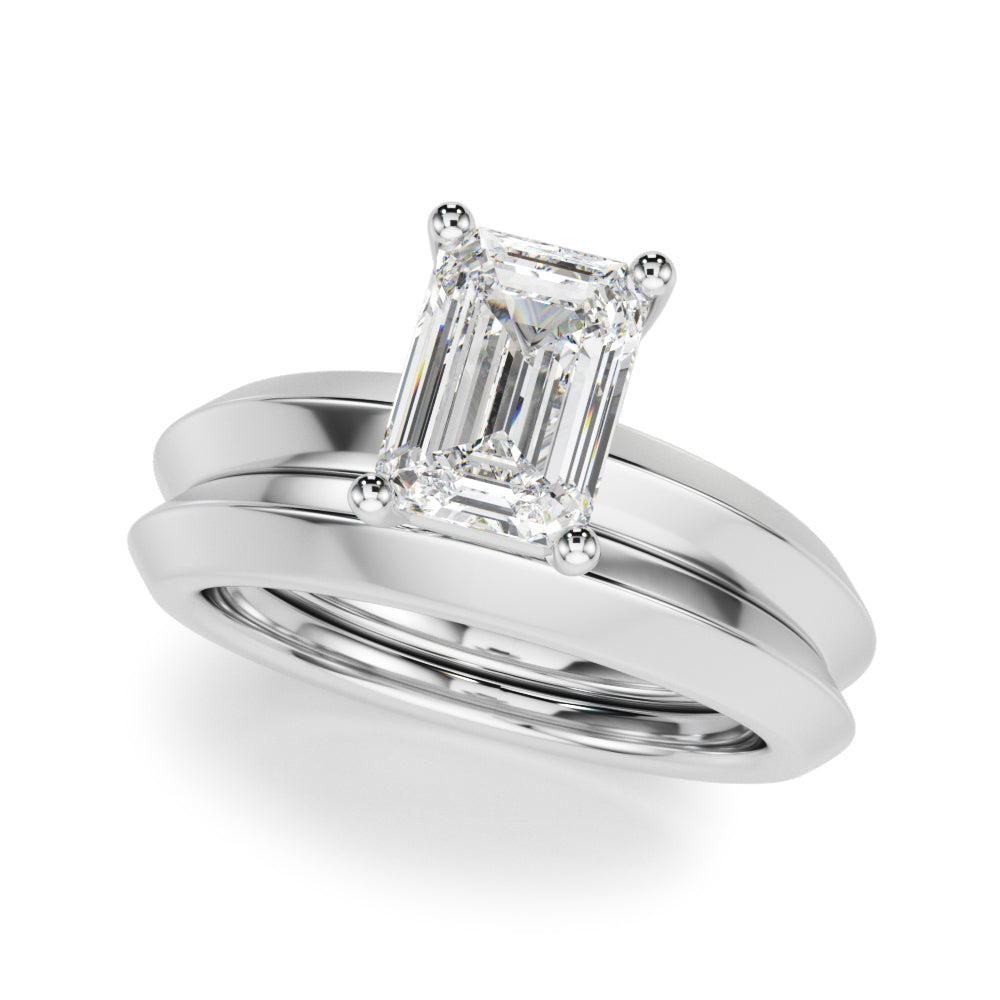 Oval Center Marquise & Round Diamond Engagement Ring · 2.52 ct tw