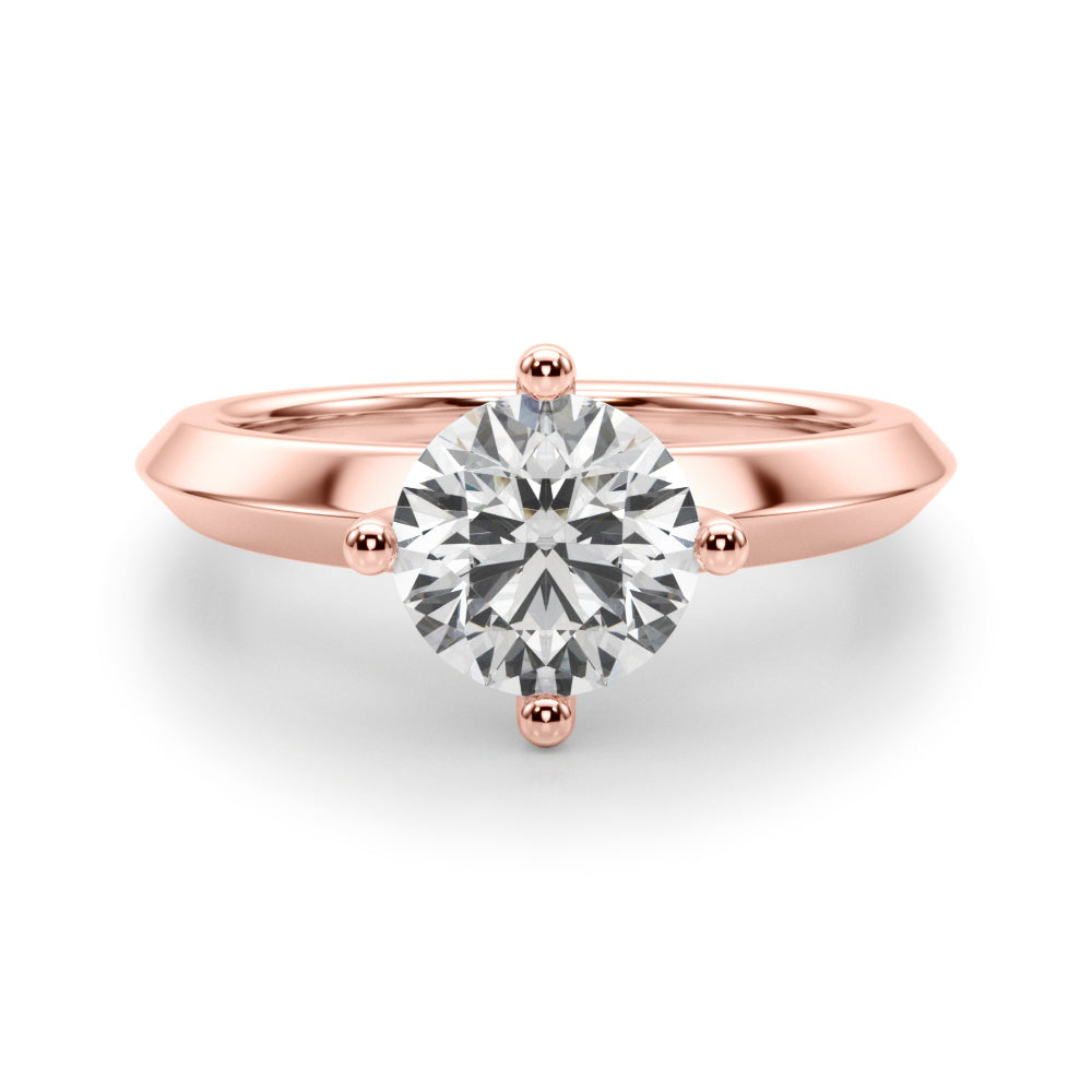 Oval Center Marquise & Round Diamond Engagement Ring · 0.52 ct tw