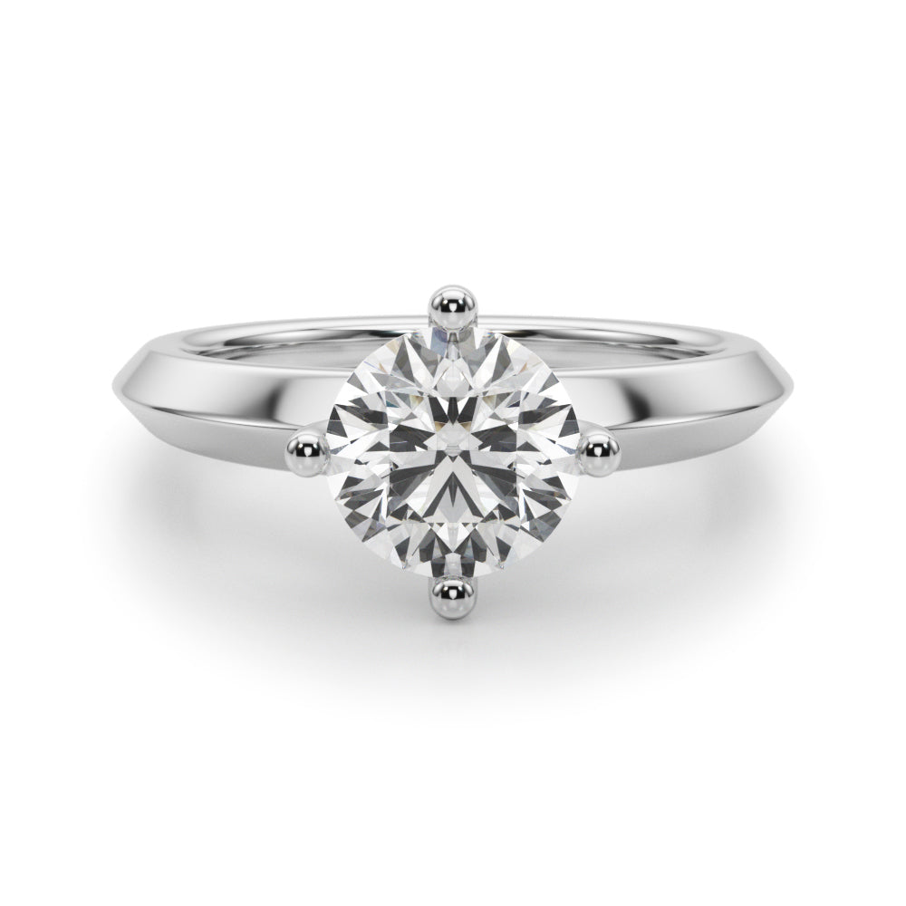 Oval Center Marquise & Round Diamond Engagement Ring · 0.52 ct tw