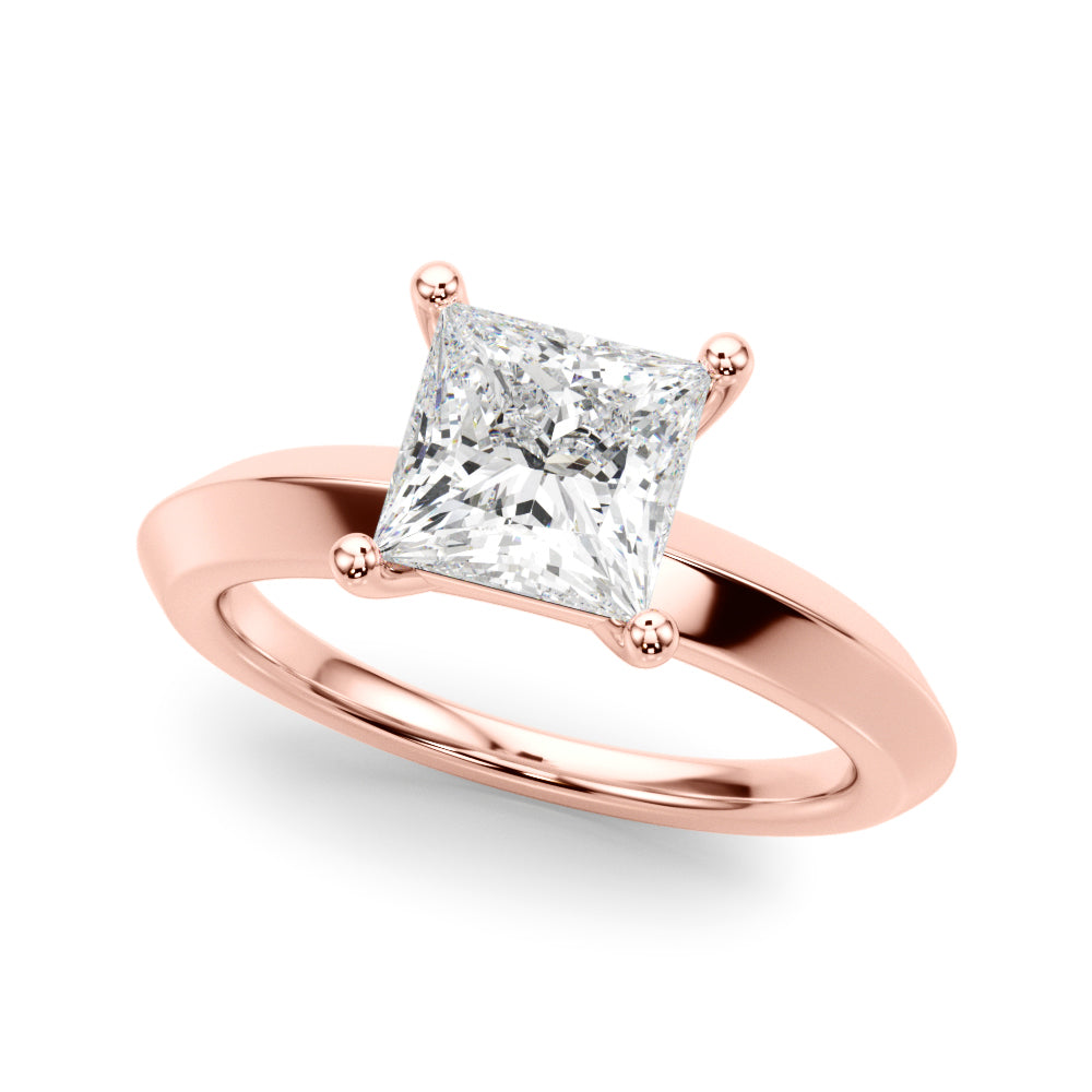 Oval Center Marquise & Round Diamond Engagement Ring · 0.52 ct tw