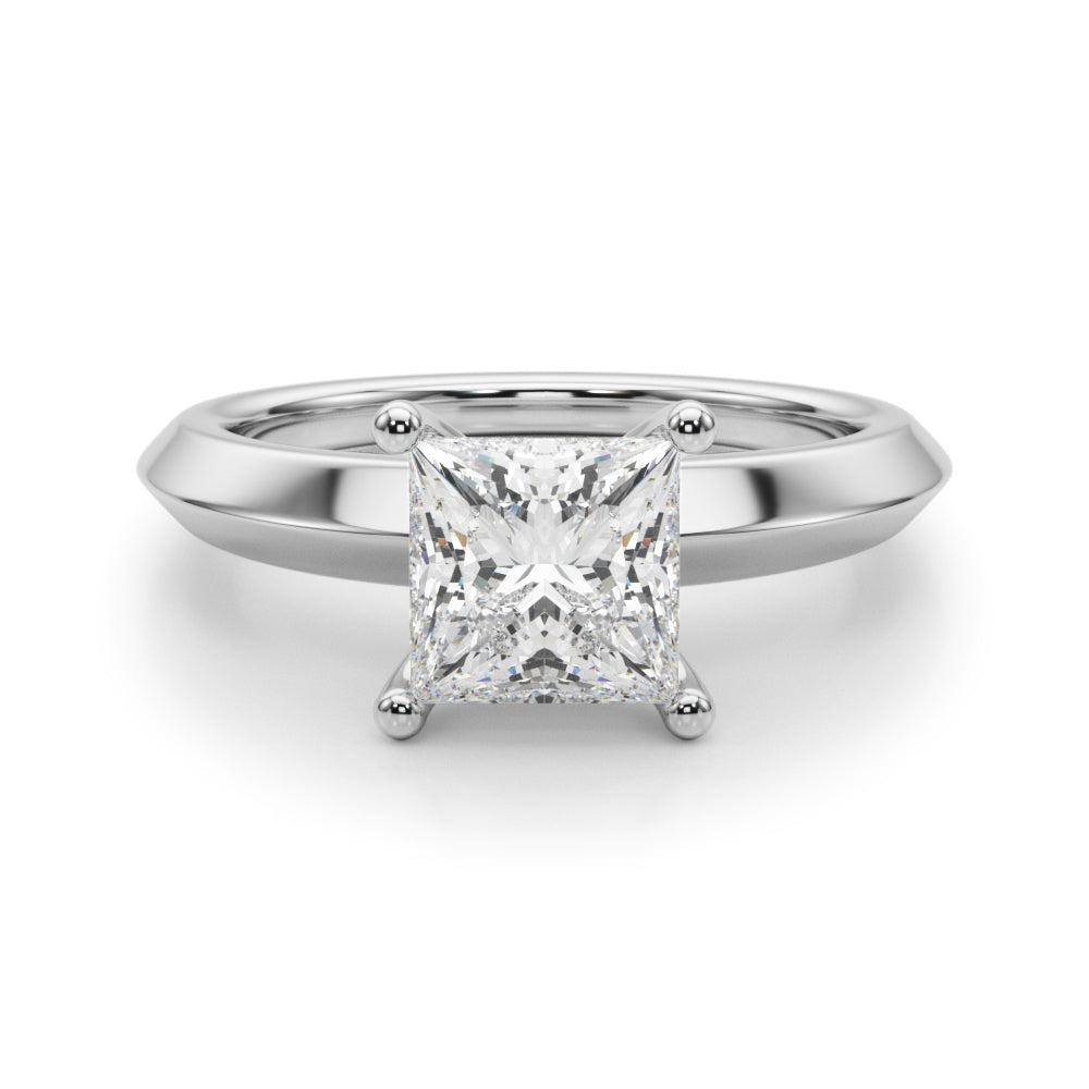 Oval Center Marquise & Round Diamond Engagement Ring · 0.52 ct tw