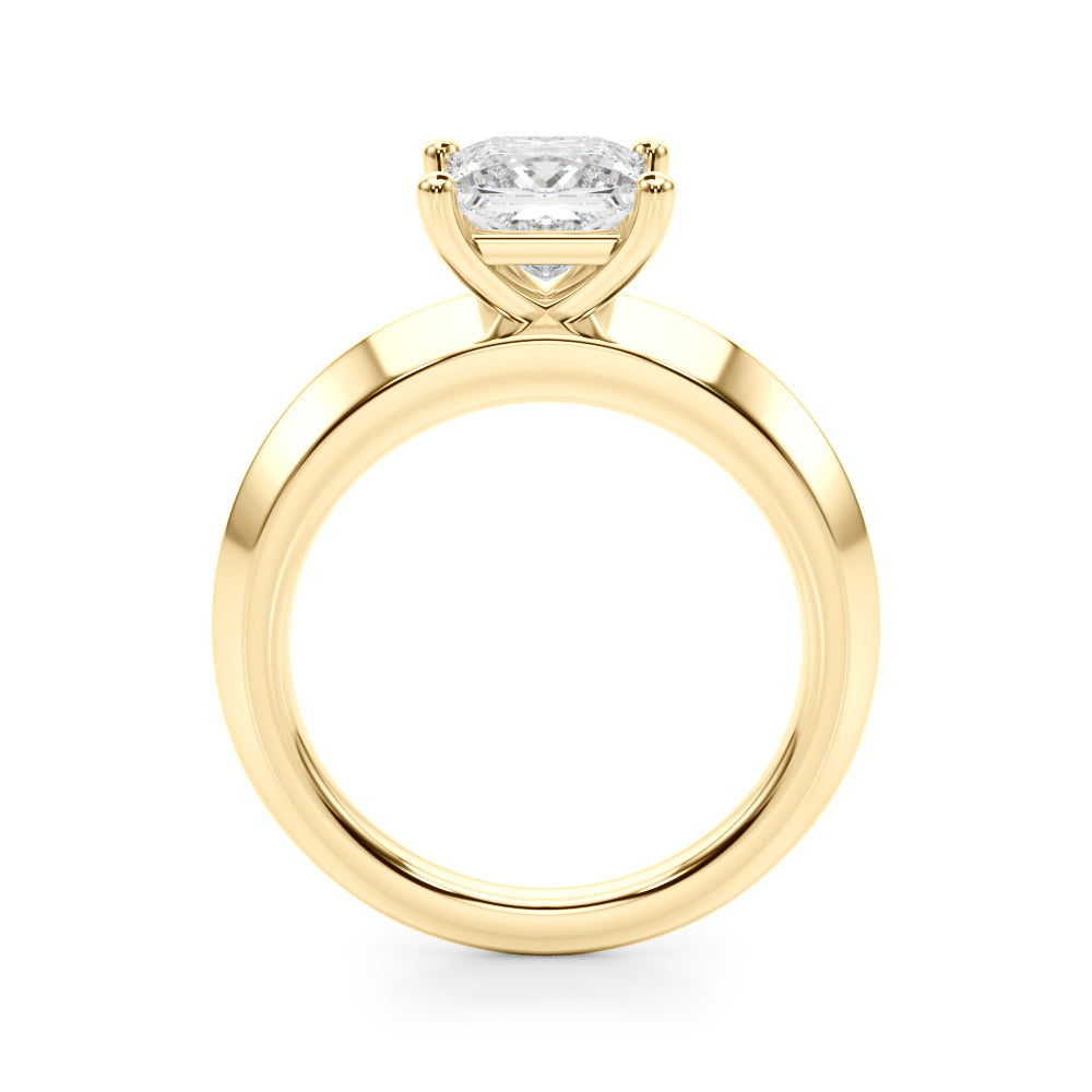 Oval Center Marquise & Round Diamond Engagement Ring · 0.52 ct tw