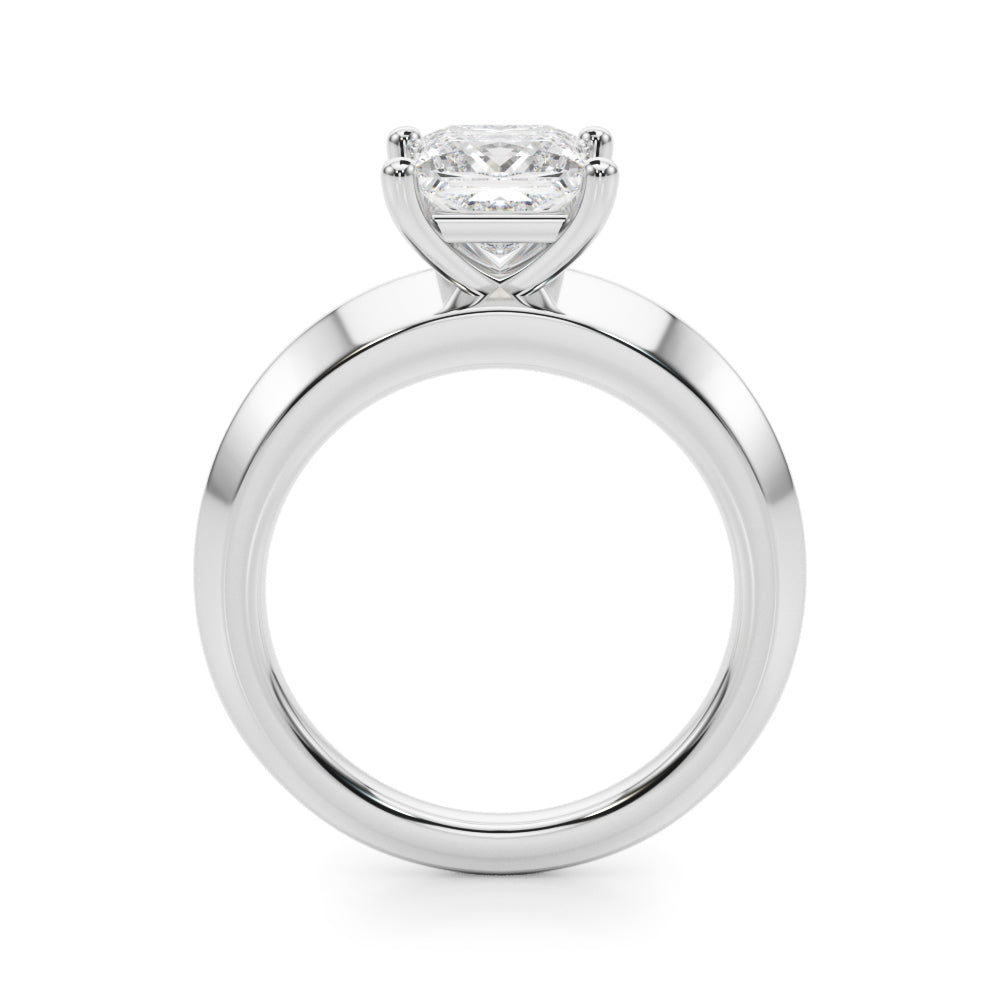 Oval Center Marquise & Round Diamond Engagement Ring · 0.52 ct tw