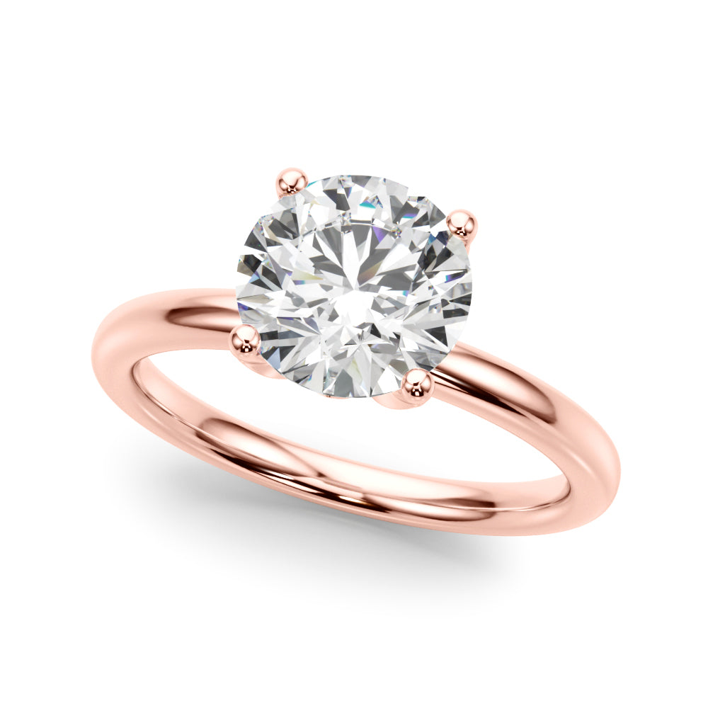 Round Diamond Engagement Ring · 0.83 ct tw