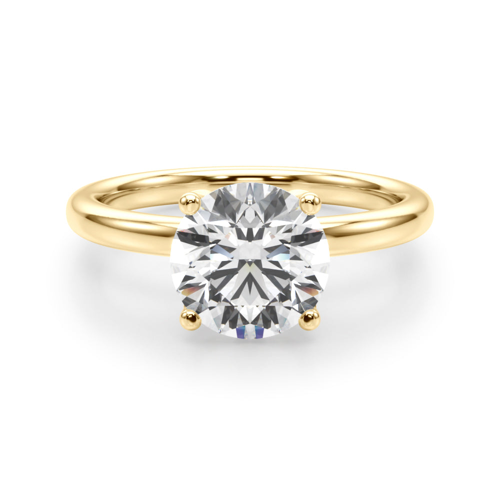 Round Diamond Engagement Ring · 0.83 ct tw