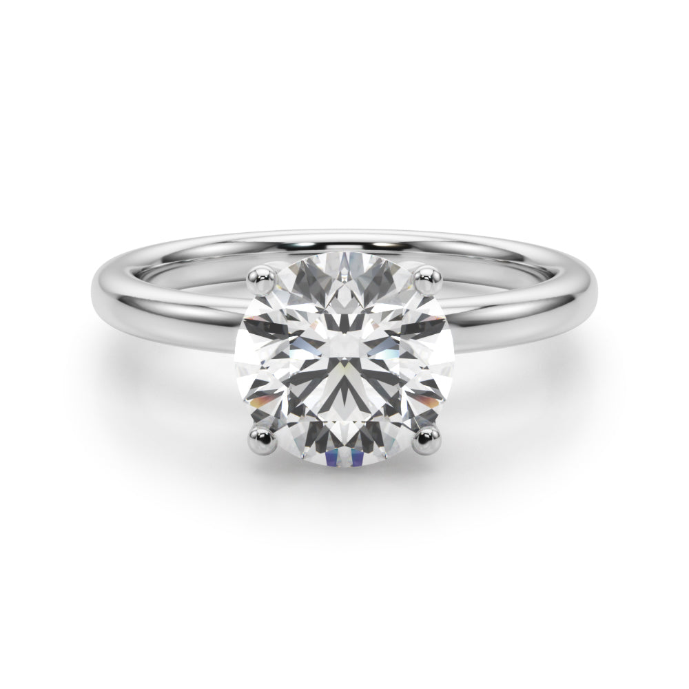 Round Diamond Engagement Ring · 0.83 ct tw