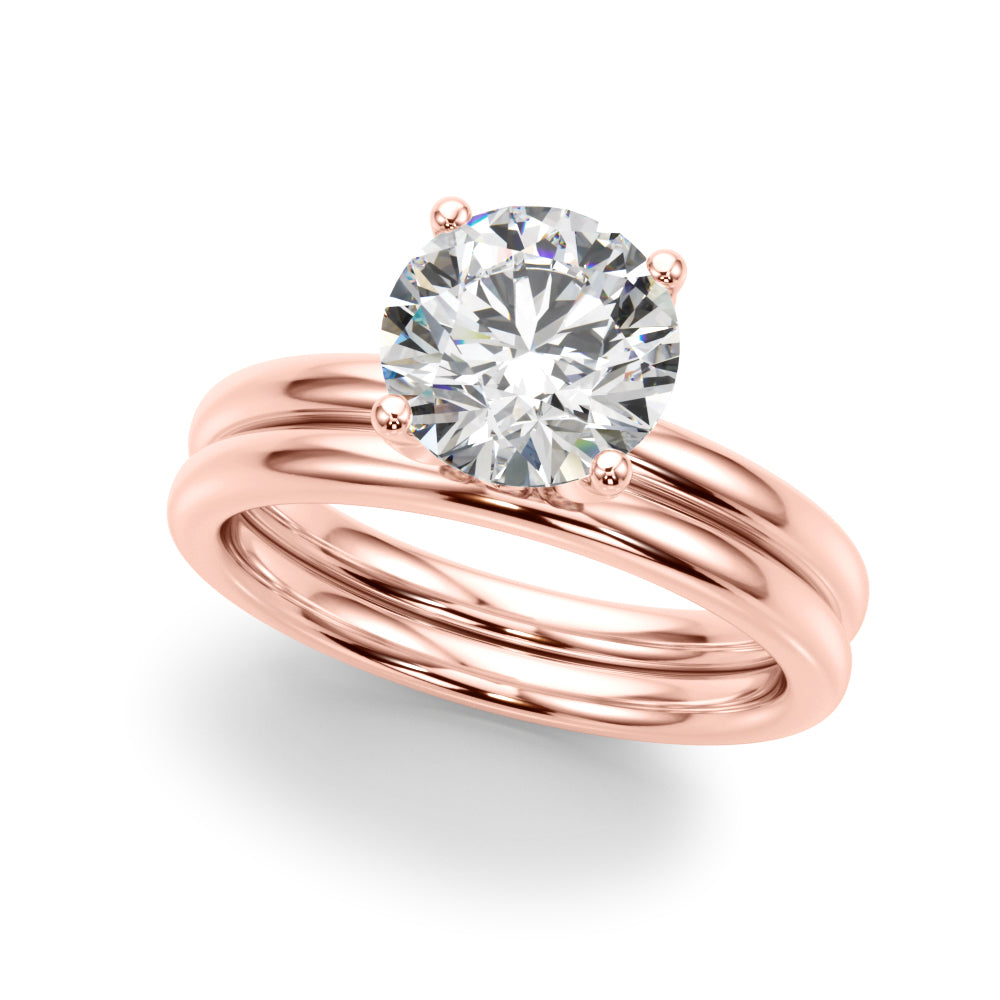 Round Diamond Engagement Ring · 0.83 ct tw