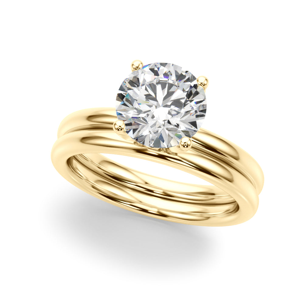 Round Diamond Engagement Ring · 0.83 ct tw