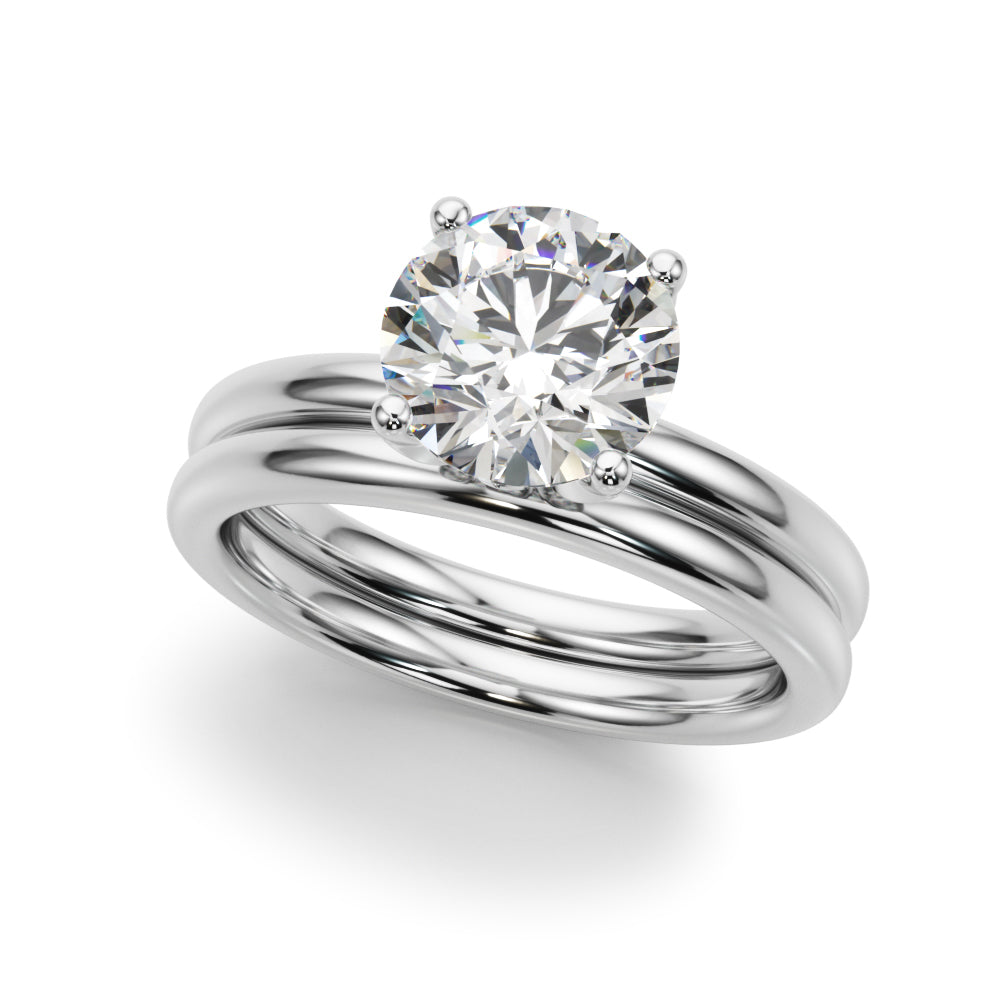Round Diamond Engagement Ring · 0.83 ct tw