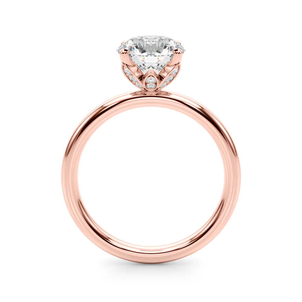 Round Diamond Engagement Ring · 0.83 ct tw