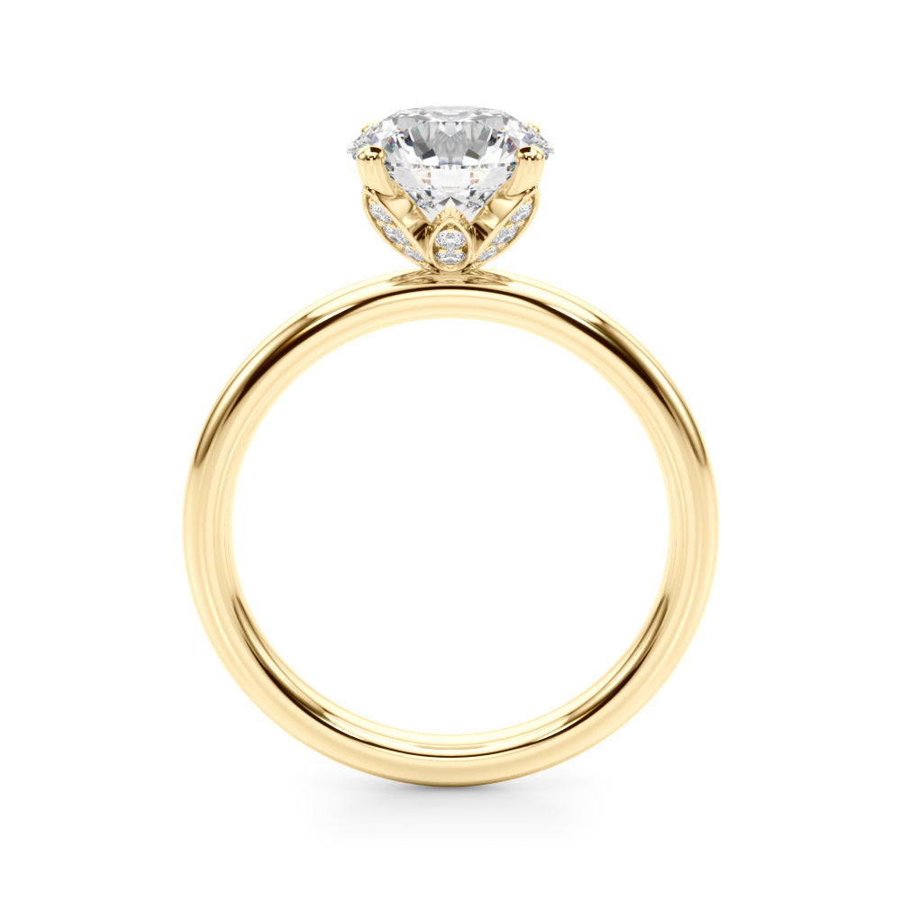 Round Diamond Engagement Ring · 0.83 ct tw