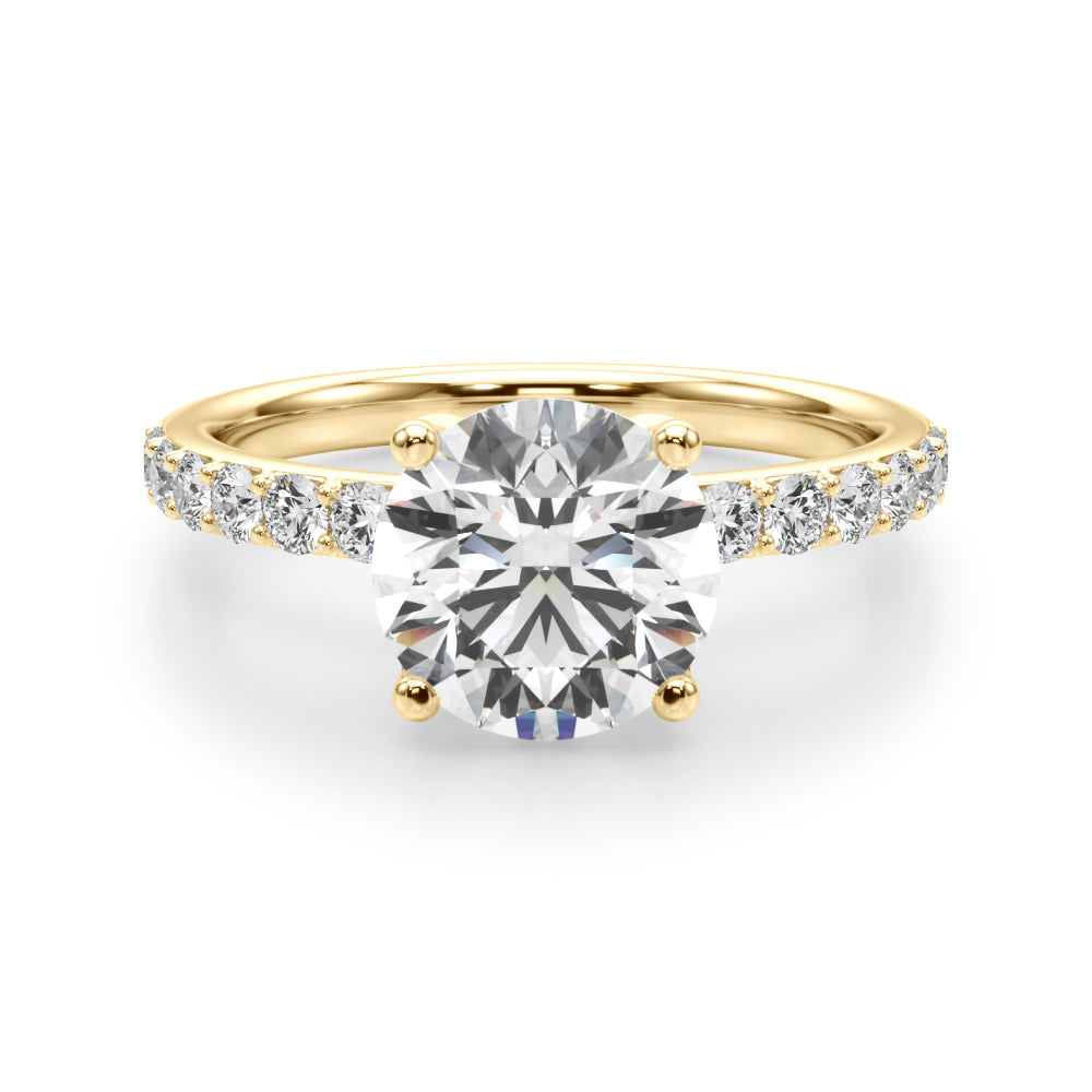 Round Diamond Engagement Ring · 1.25 ct tw