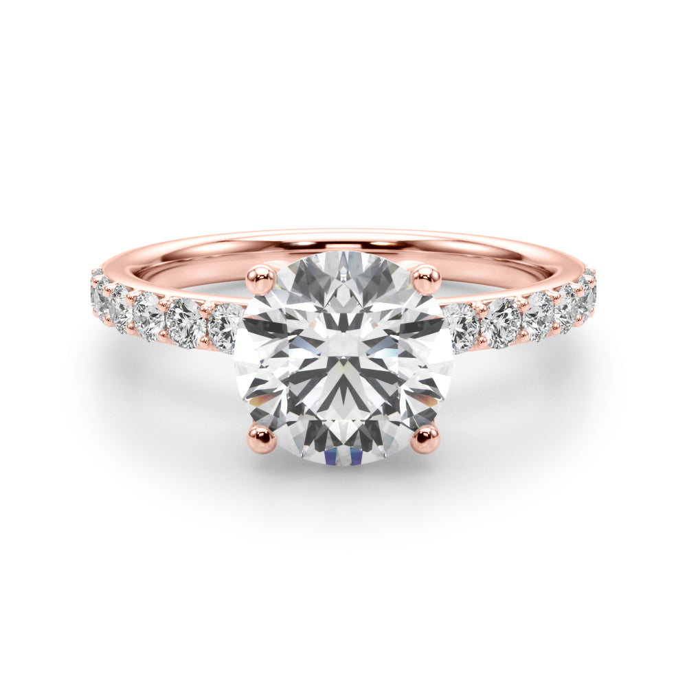 Round Diamond Engagement Ring · 1.25 ct tw