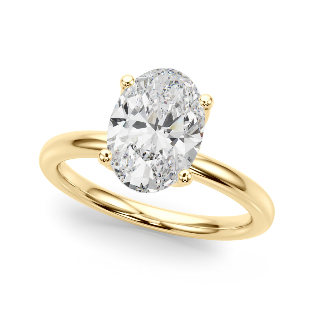 Oval Diamond Engagement Ring · 1.02 ct tw