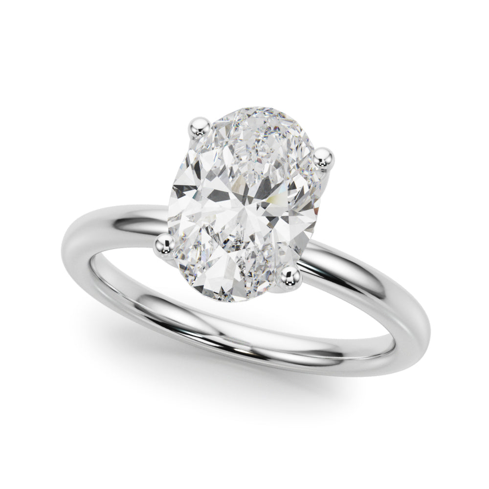 Oval Diamond Engagement Ring · 2.09 ct tw