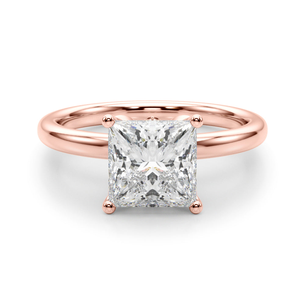 Square Diamond Engagement Ring · 2.64 ct tw