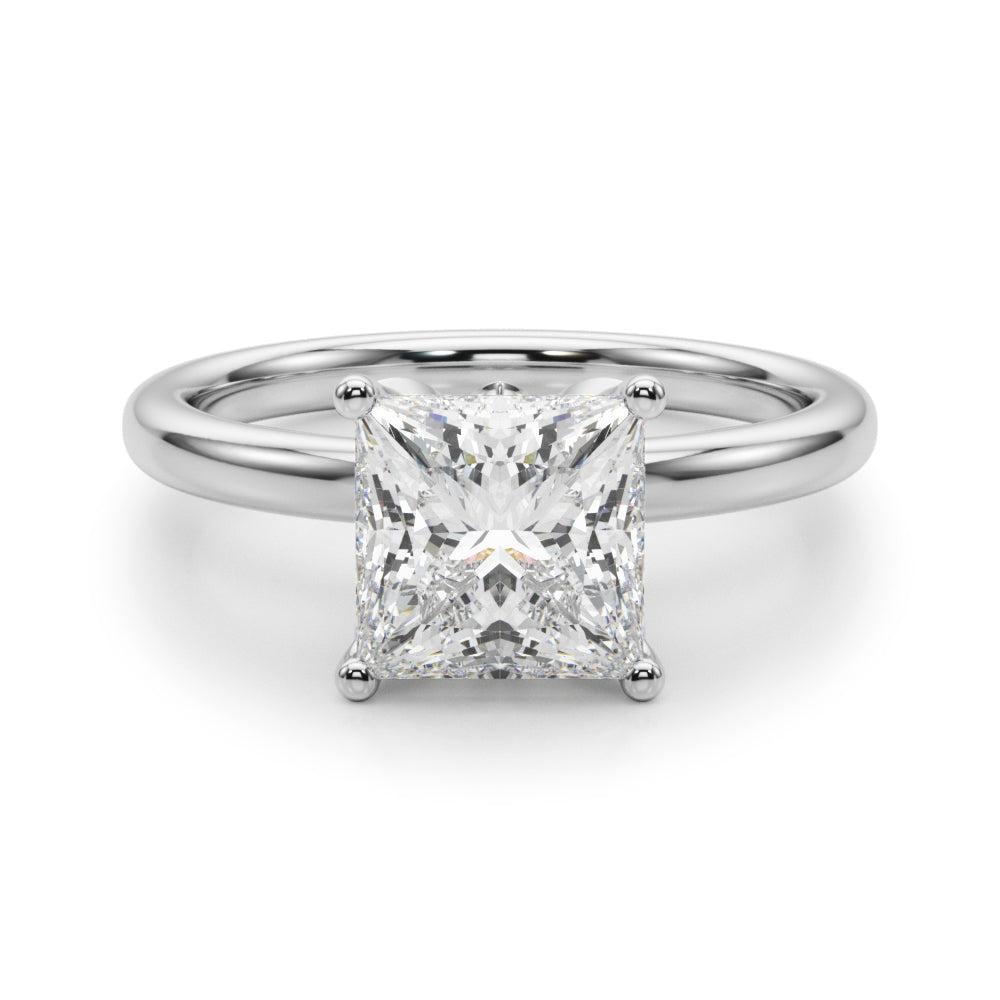Square Diamond Engagement Ring · 2.64 ct tw