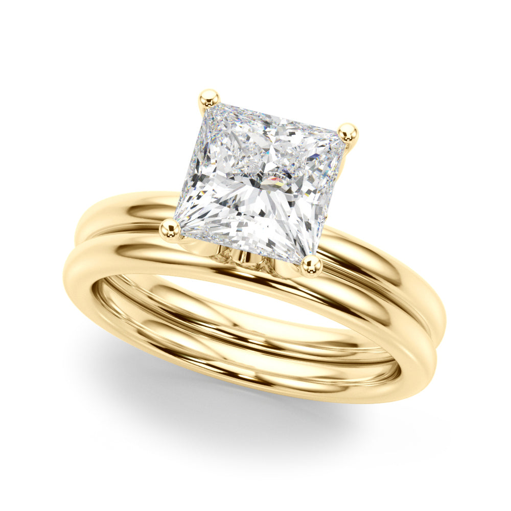 Square Diamond Engagement Ring · 2.64 ct tw