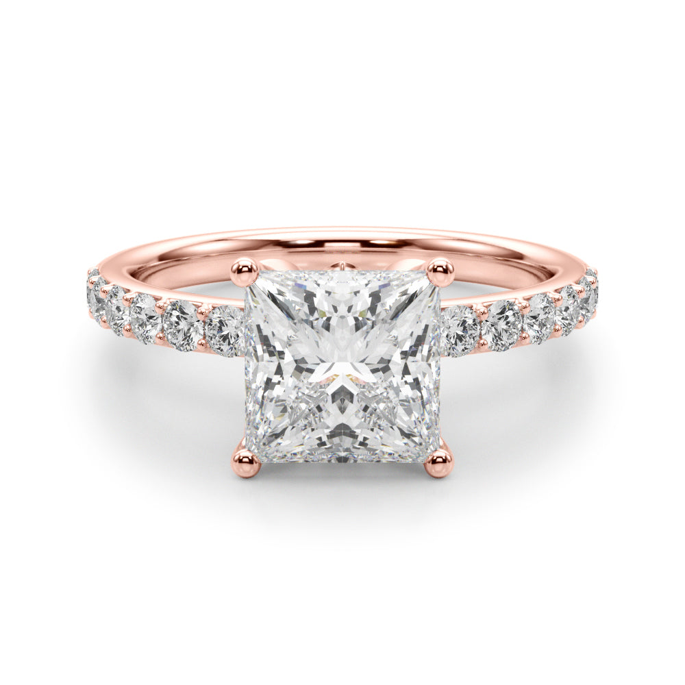 Square Diamond Engagement Ring · 2.03 ct tw