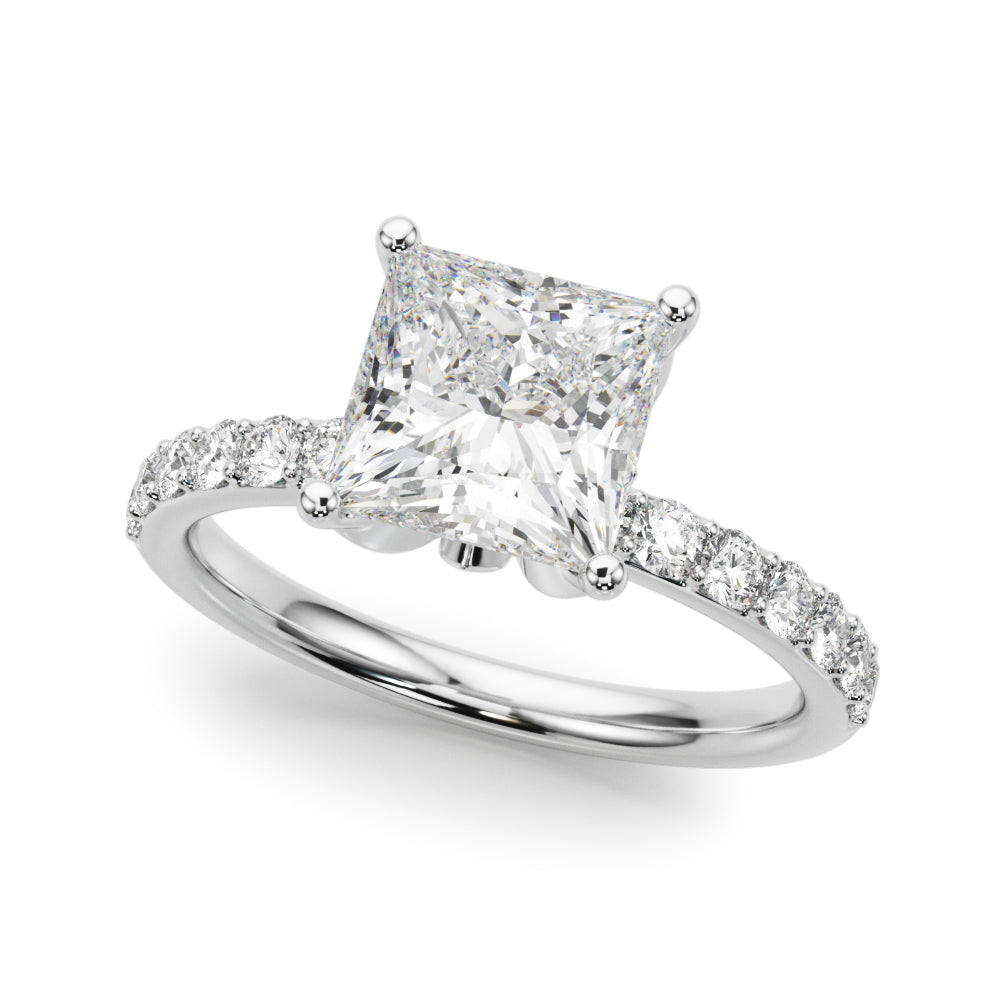 Square Diamond Engagement Ring · 1.26 ct tw