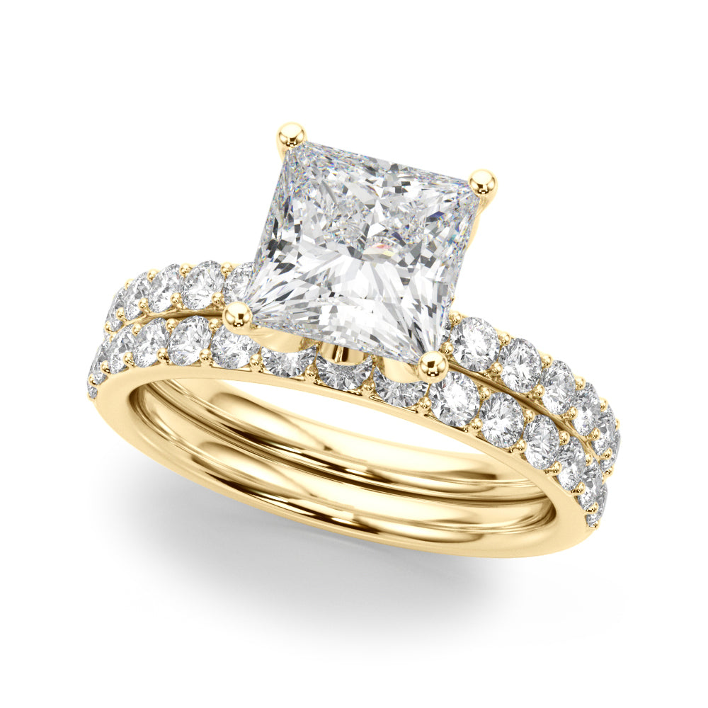 Square Diamond Engagement Ring · 1.26 ct tw