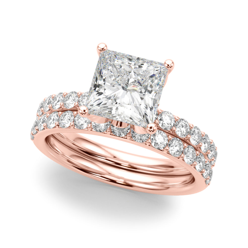Square Diamond Engagement Ring · 1.26 ct tw