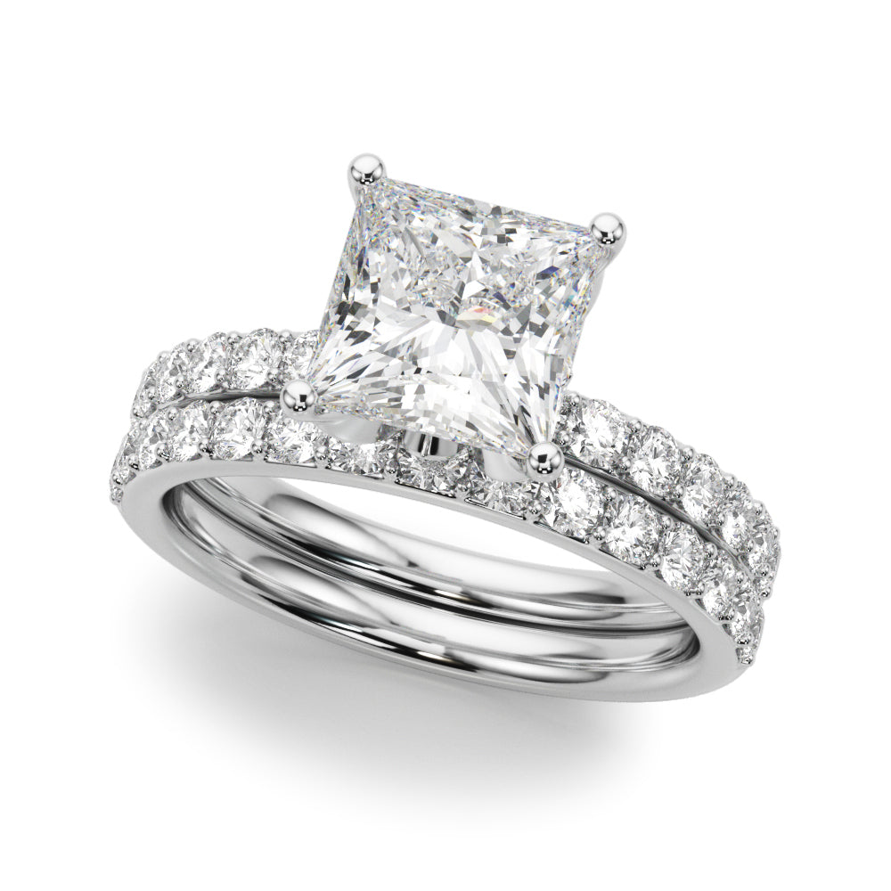 Square Diamond Engagement Ring · 2.35 ct tw