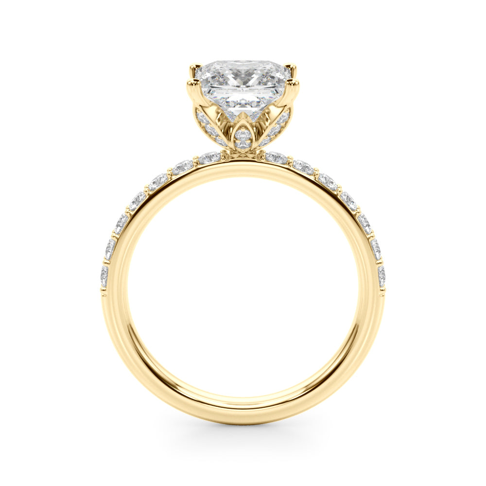 Square Diamond Engagement Ring · 1.26 ct tw