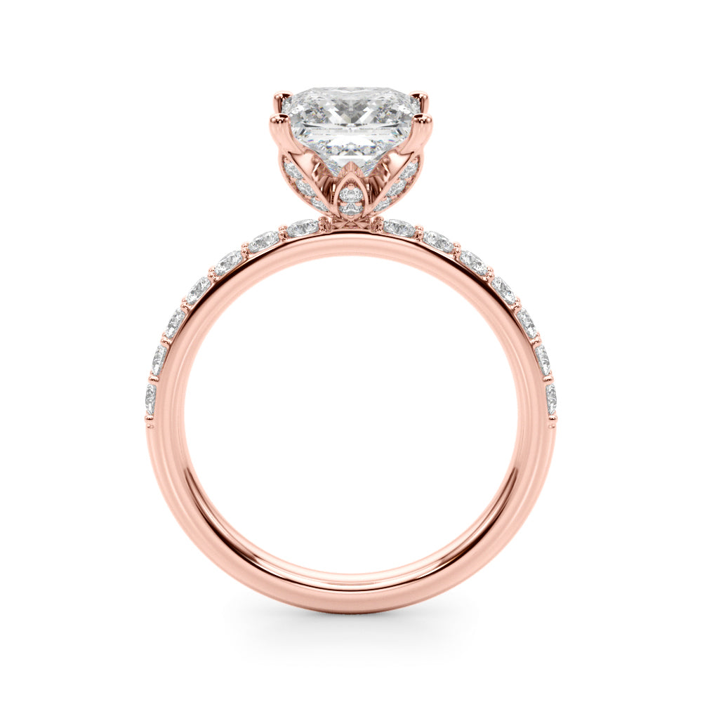 Square Diamond Engagement Ring · 1.26 ct tw