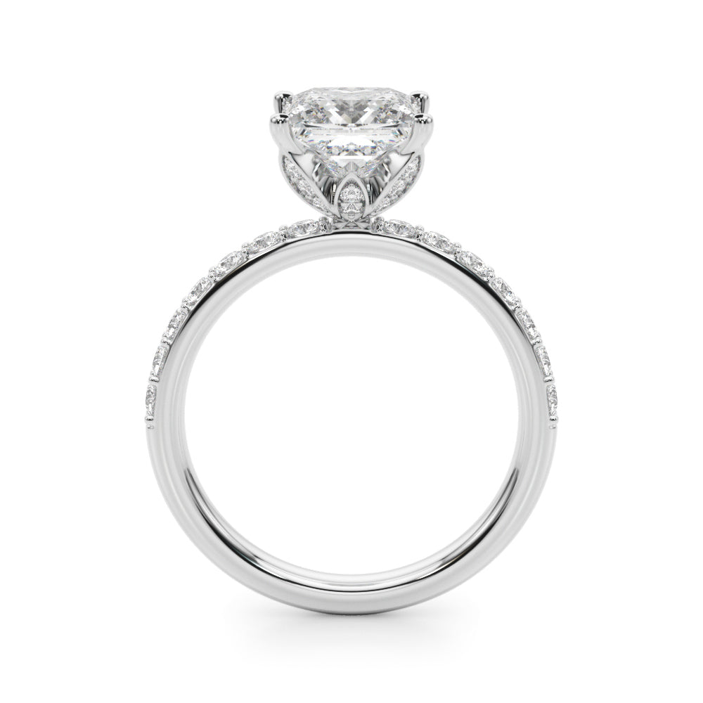 Square Diamond Engagement Ring · 1.26 ct tw
