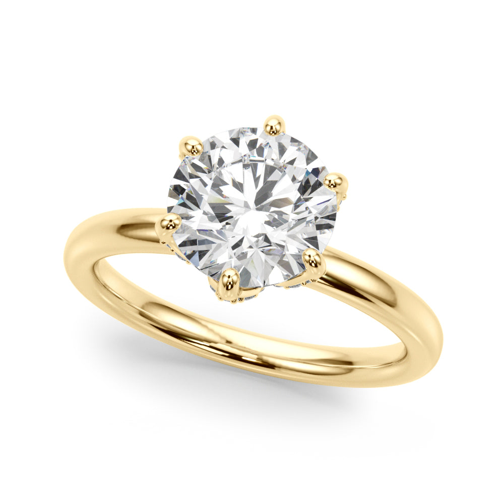 Round Diamond Engagement Ring · 1.18 ct tw