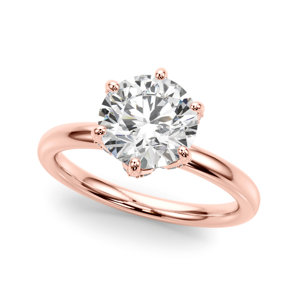 Round Diamond Engagement Ring · 1.18 ct tw