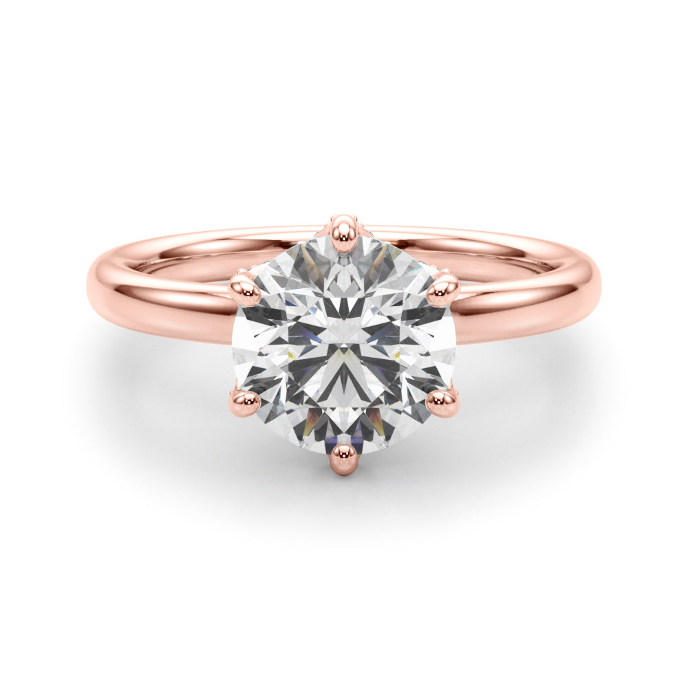 Round Diamond Engagement Ring · 1.18 ct tw