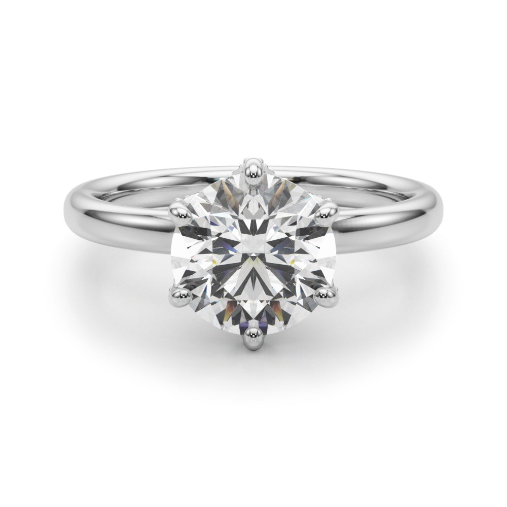 Round Diamond Engagement Ring · 2.22 ct tw