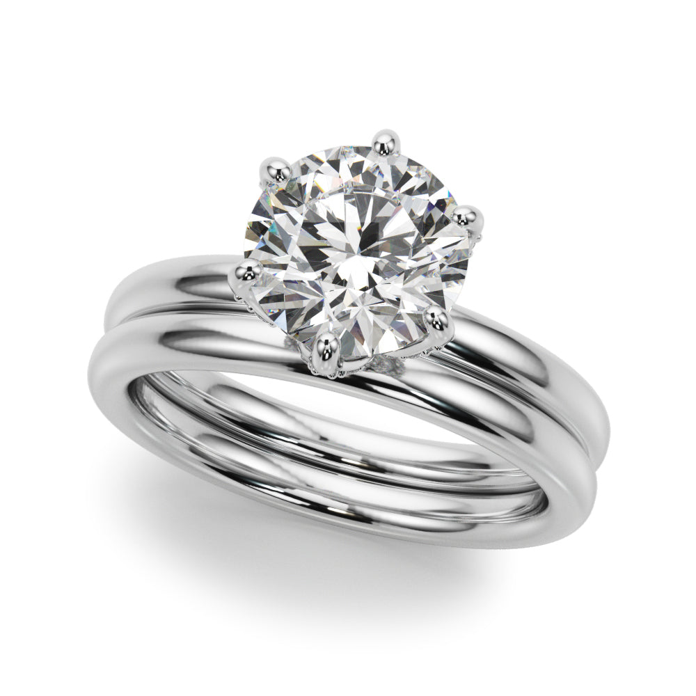Round Diamond Engagement Ring · 0.47 ct tw