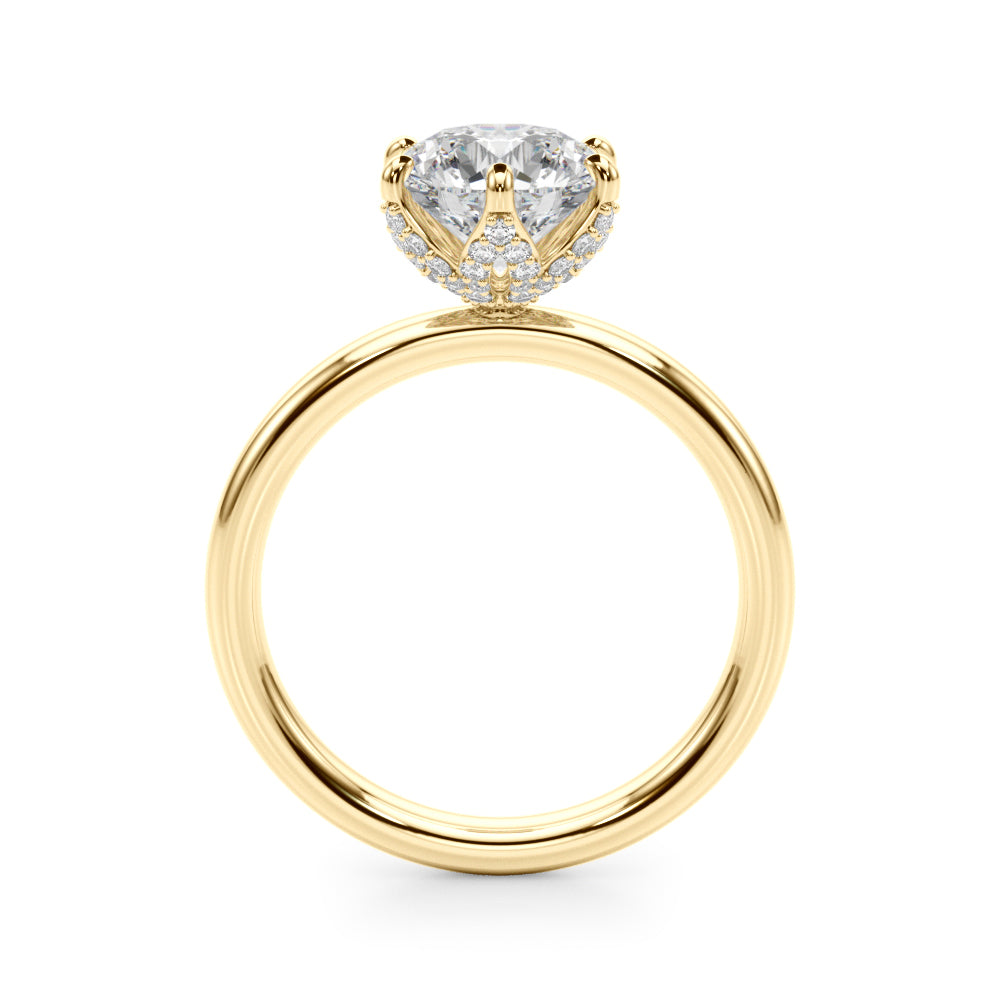 Round Diamond Engagement Ring · 0.47 ct tw