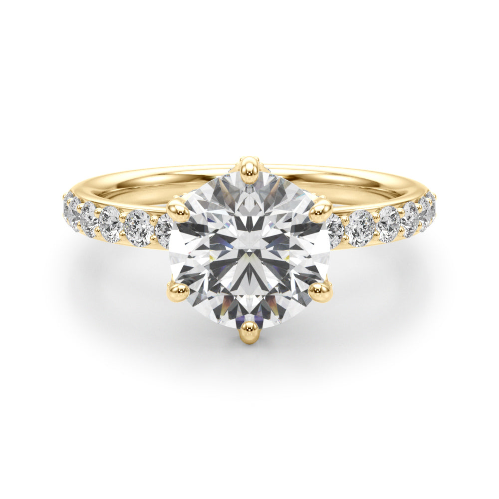 Round Diamond Engagement Ring · 1.60 ct tw