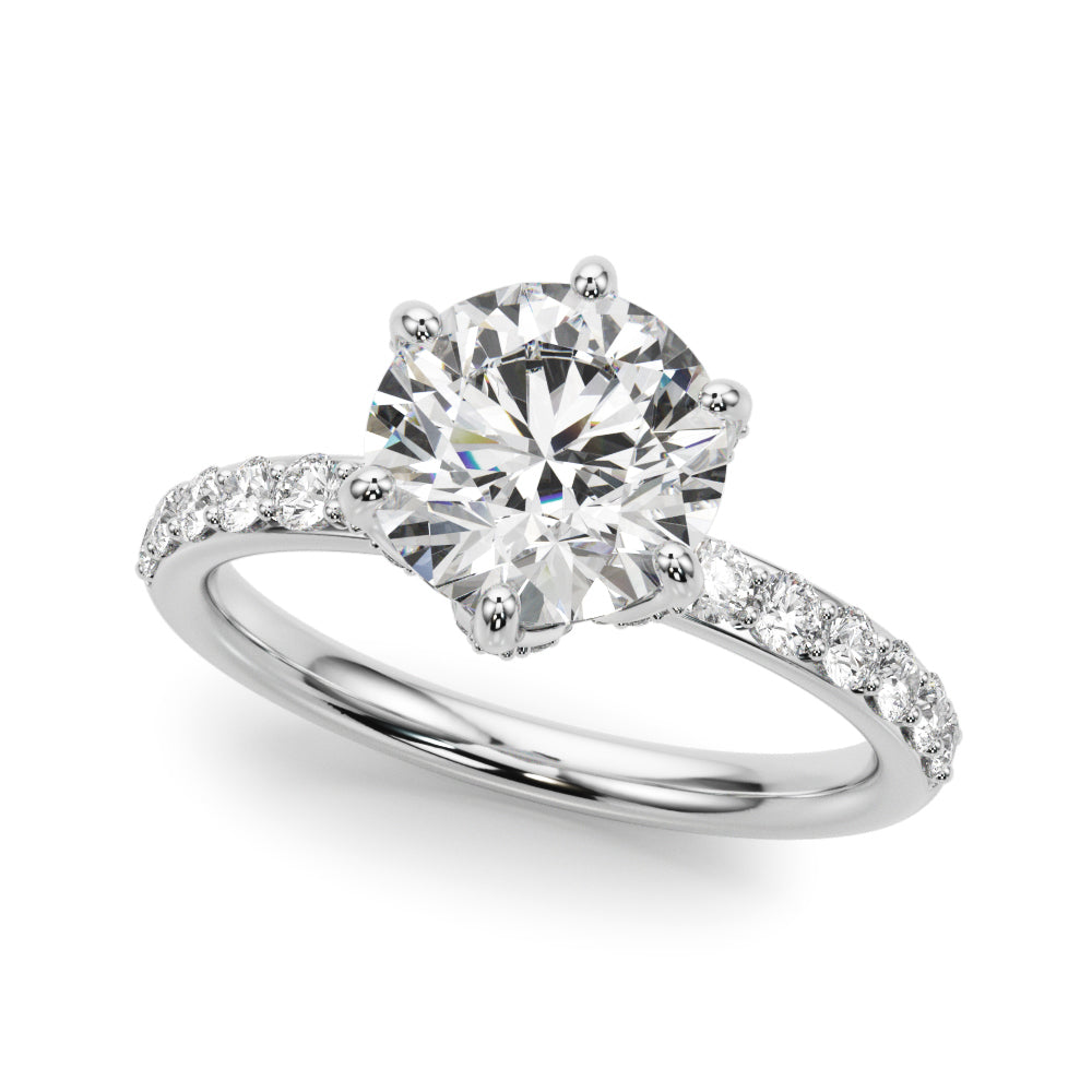 Round Diamond Engagement Ring · 1.60 ct tw