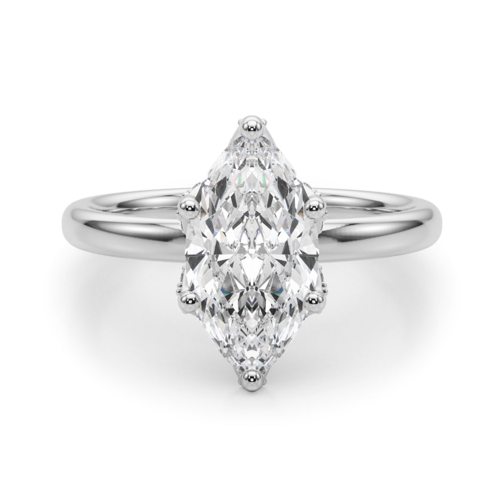 Marquise Diamond Engagement Ring · 1.18 ct tw